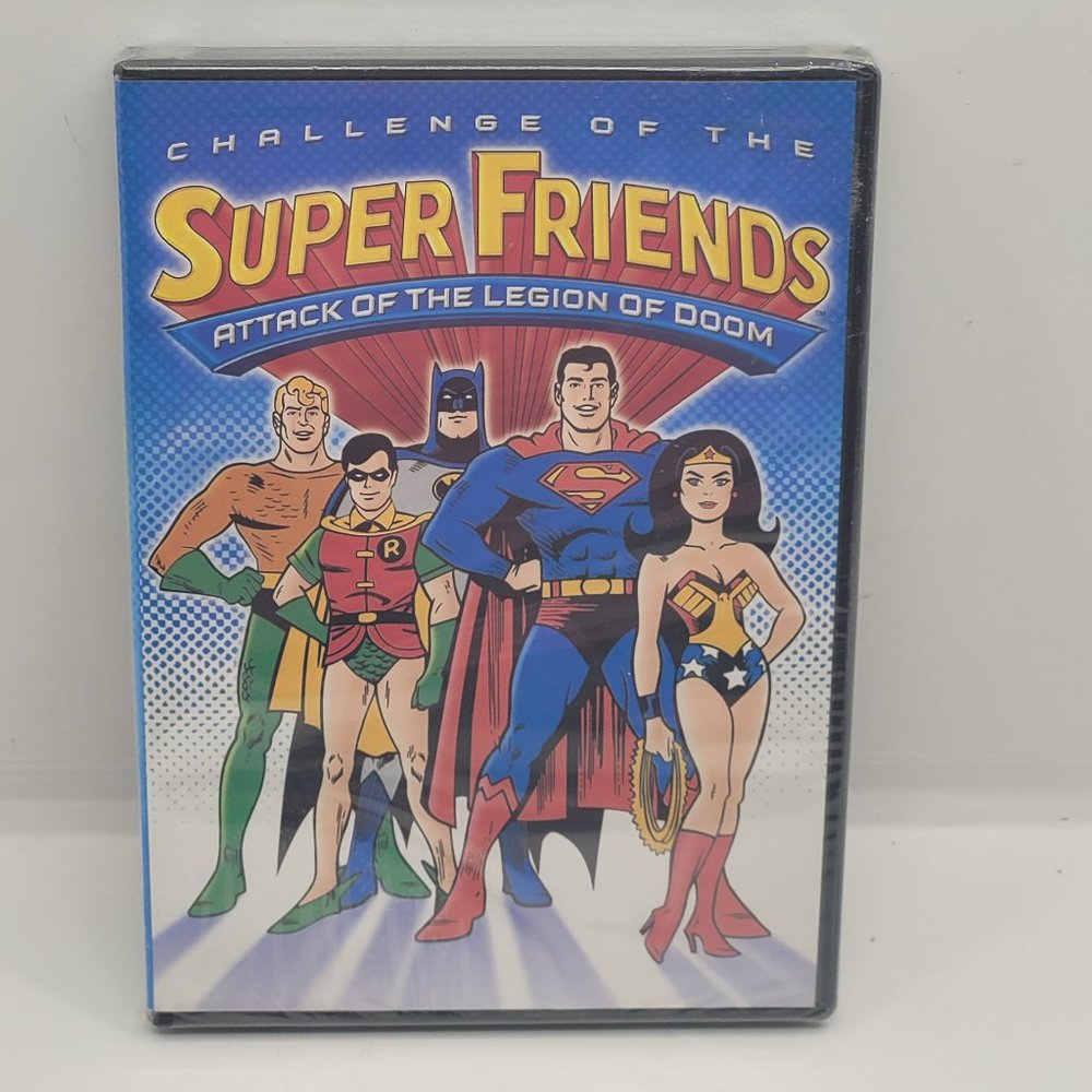 Super Friends Attack of the Legion of Doom - New‎ - Sealed - DVD